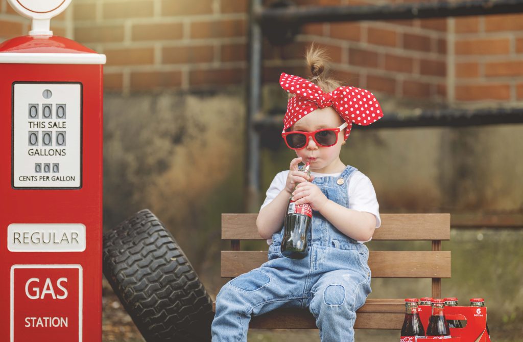 enfant thématique coca cola